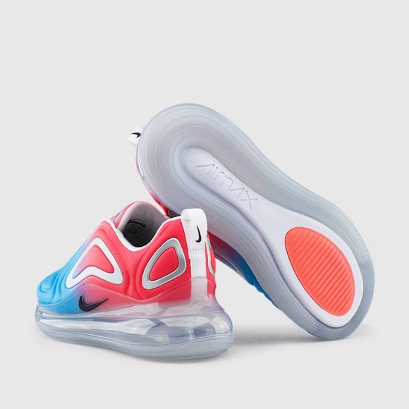 Nike  Air Max 720 Lava Glow Blue Fury Pink NIB - Picture 3 of 5